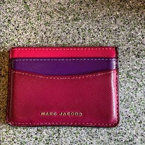 Marc Jacobs multi color card holder